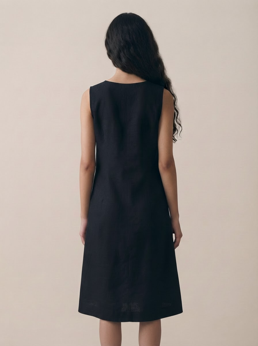 Pista Linen Dress