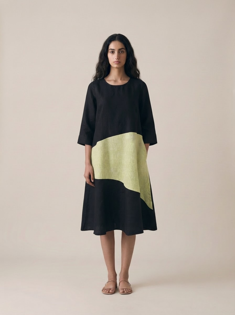 Pista Linen Dress