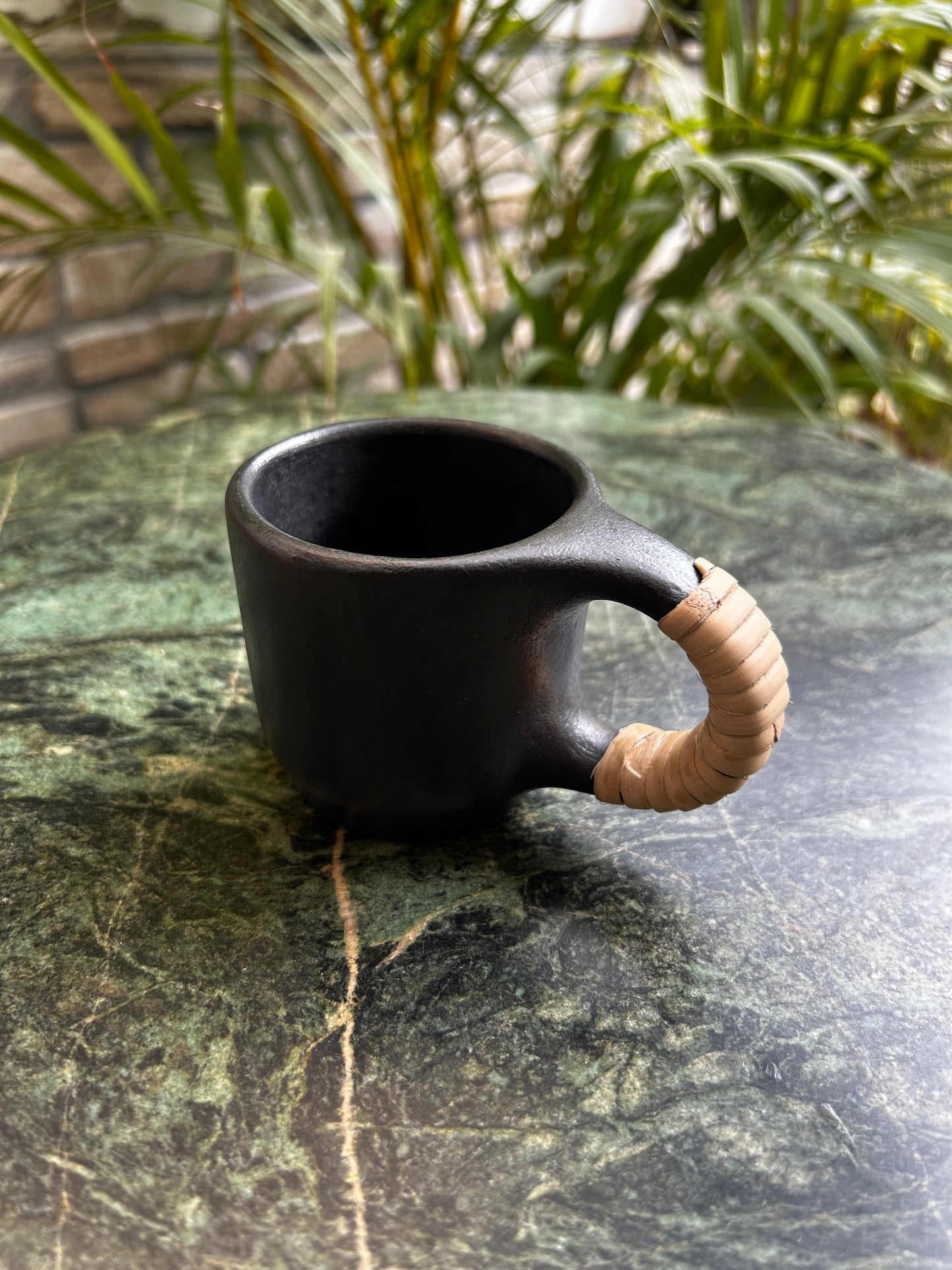 Tea Cups (Set of Two) | Longpi Black Pottery