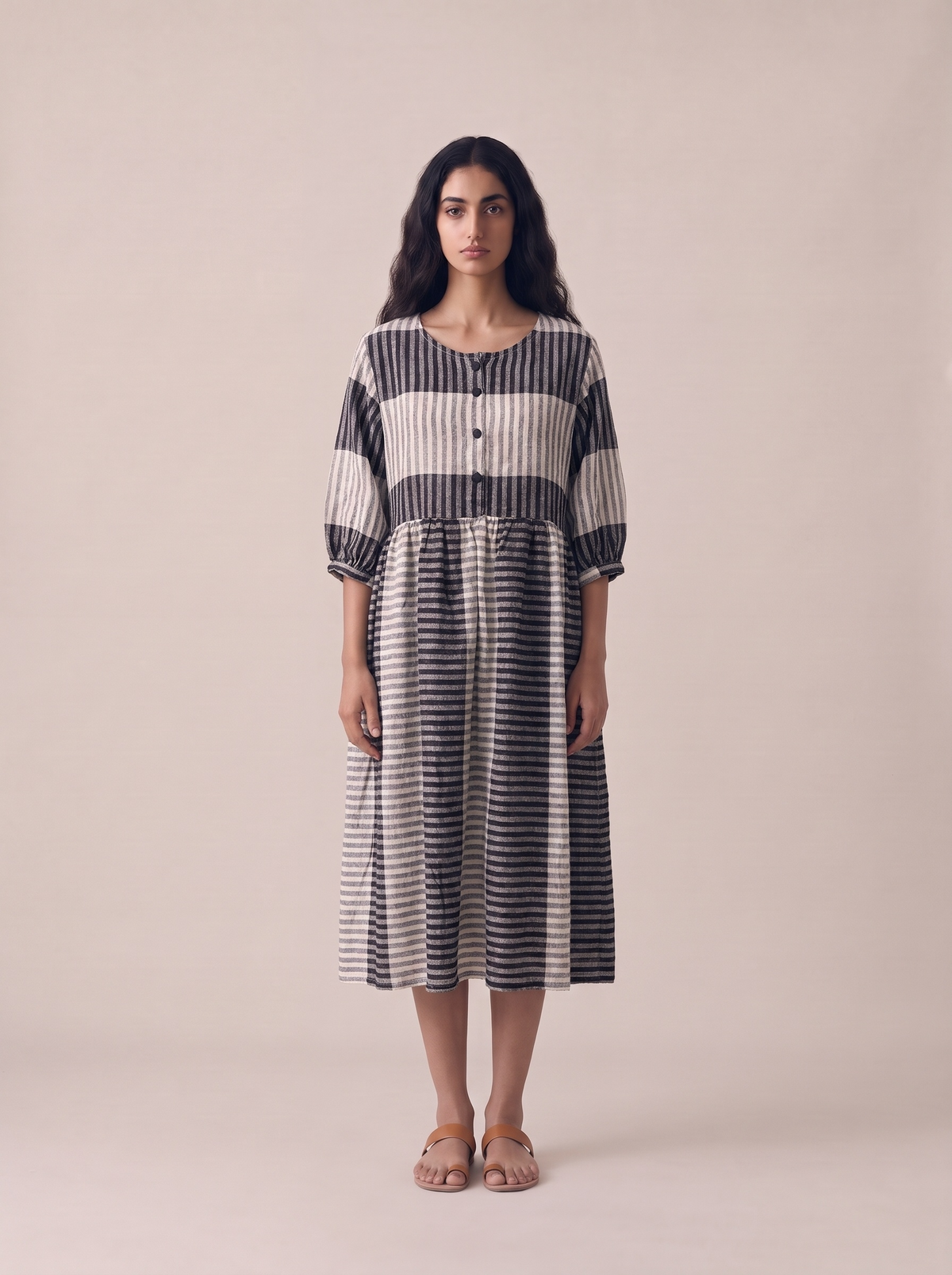Farah Gathering Dress