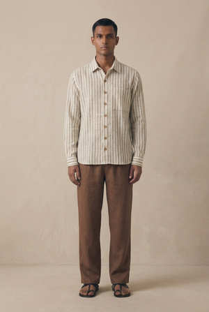 Linen Striped Shirt