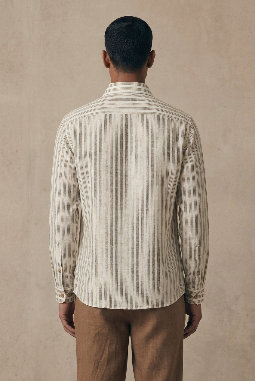 Linen Striped Shirt