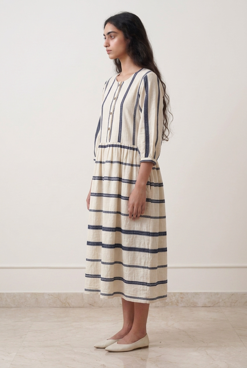 Sandhya Kala Cotton Dress