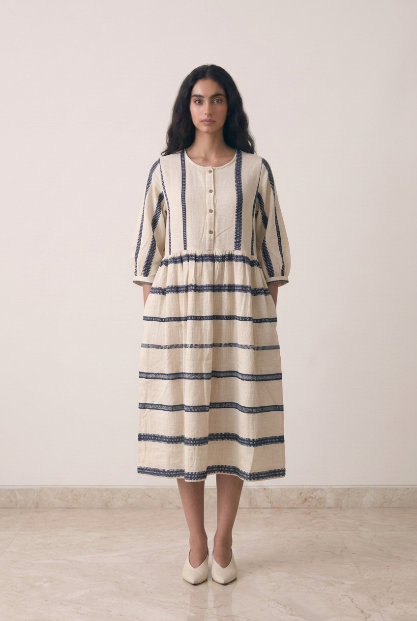 Sandhya Kala Cotton Dress