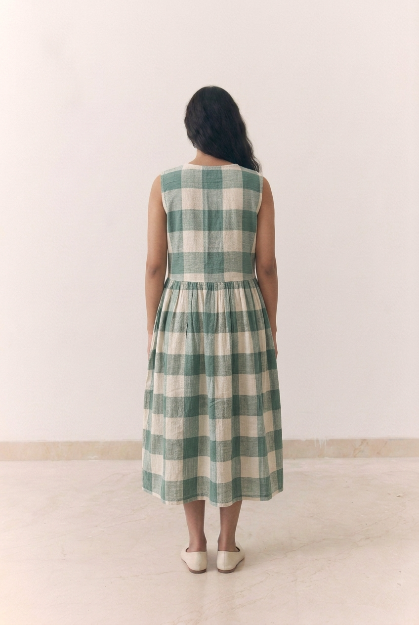 Neem Kala Cotton Dress