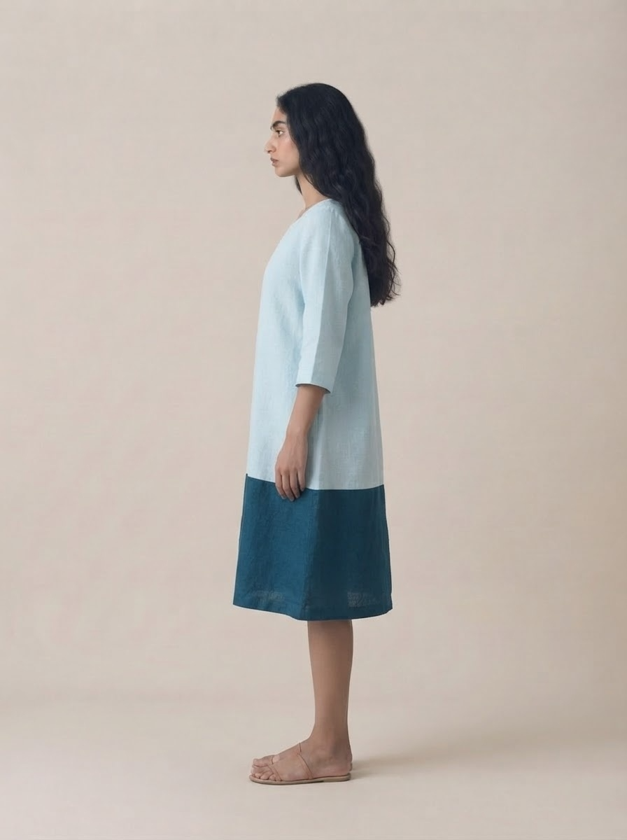 Nila Color Block Dress